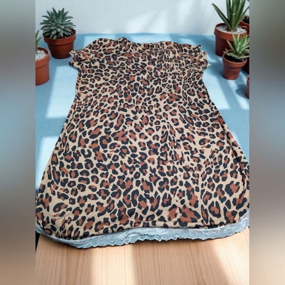 Ekouaer Women's Nightgown Sleepwear Soft Sleepshirt Short Sleeve Size Large-EUC - Picture 7 of 10